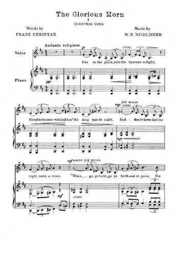 The Glorious Morn - A Christmas song